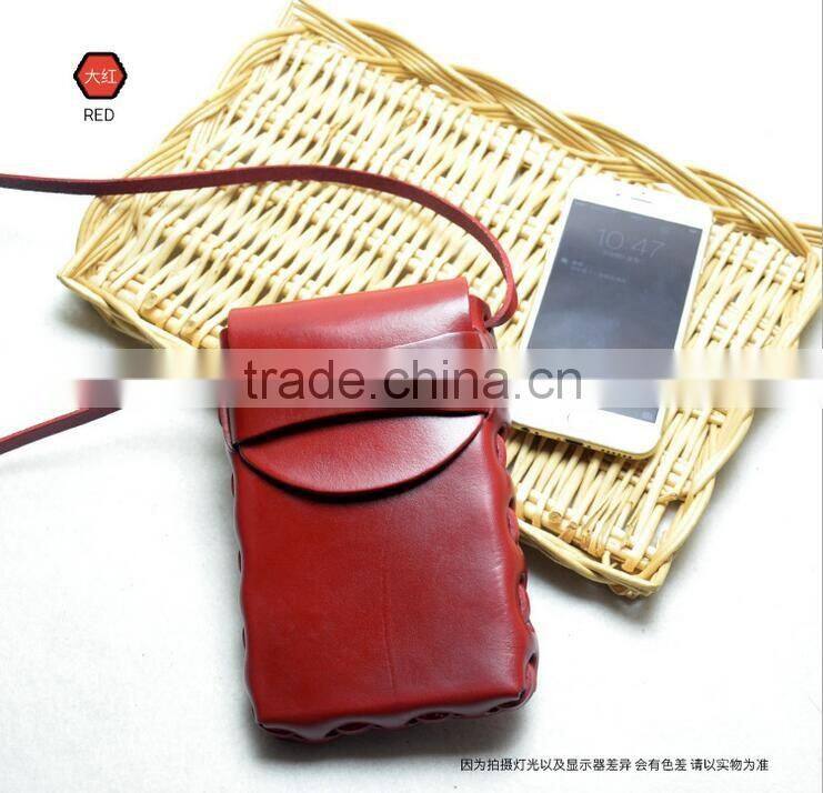 2016 Alibaba Good quality genuine leather phone case
