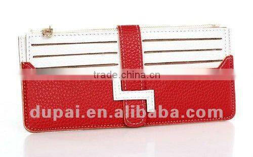 Fashion women contrast color wallets