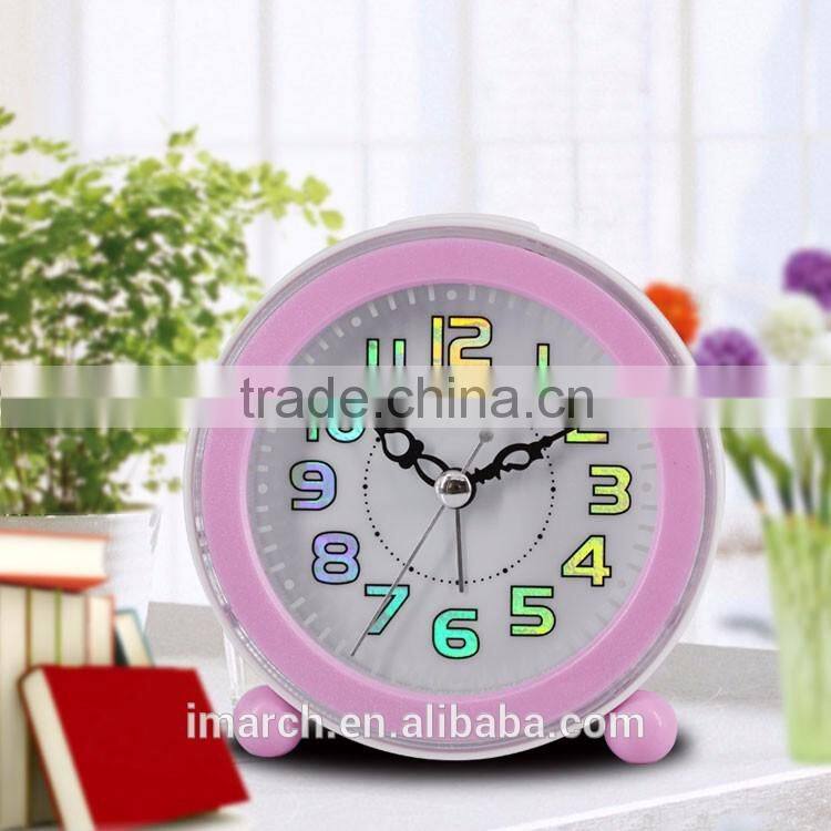 2016 simple cheap promotion melody clock