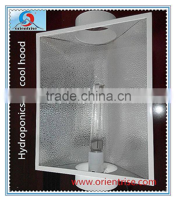 Hydroponic High Reflective Aluminum Air Cool Hood for Grow Light