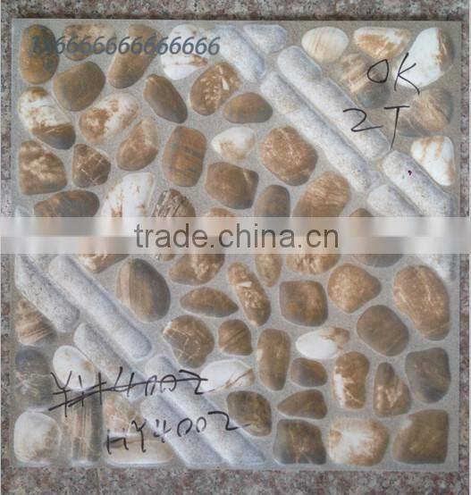 400*400 cobblestones look out door ceramic floor tile