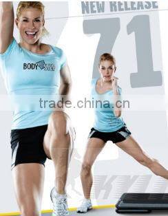 Plastic Fitness Gym Adjustable Aerobic Step Platform