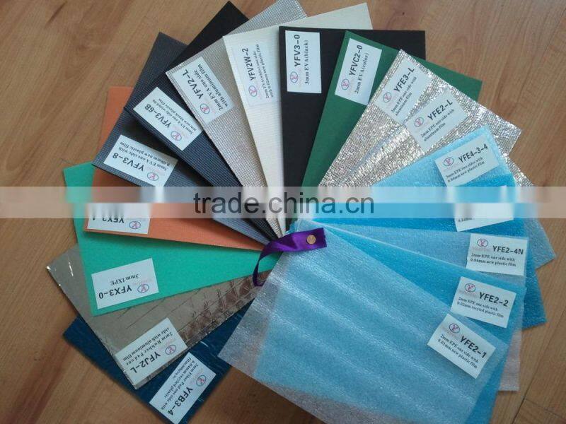 2mm black EVA foam laminate floor