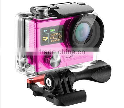 Real 4k dash cam Amba A12 chipset 4k@30fps sport camera