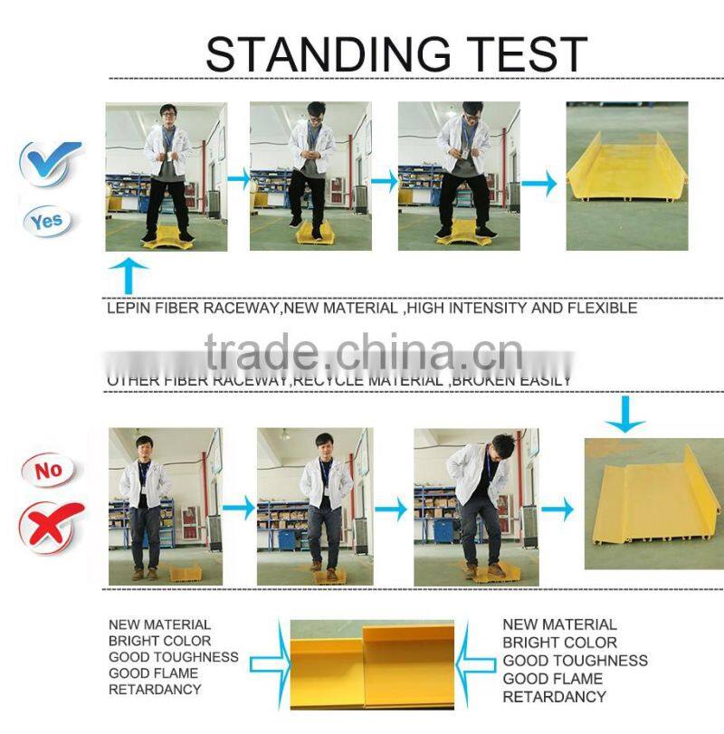 New style PVC fiber glass cable tray