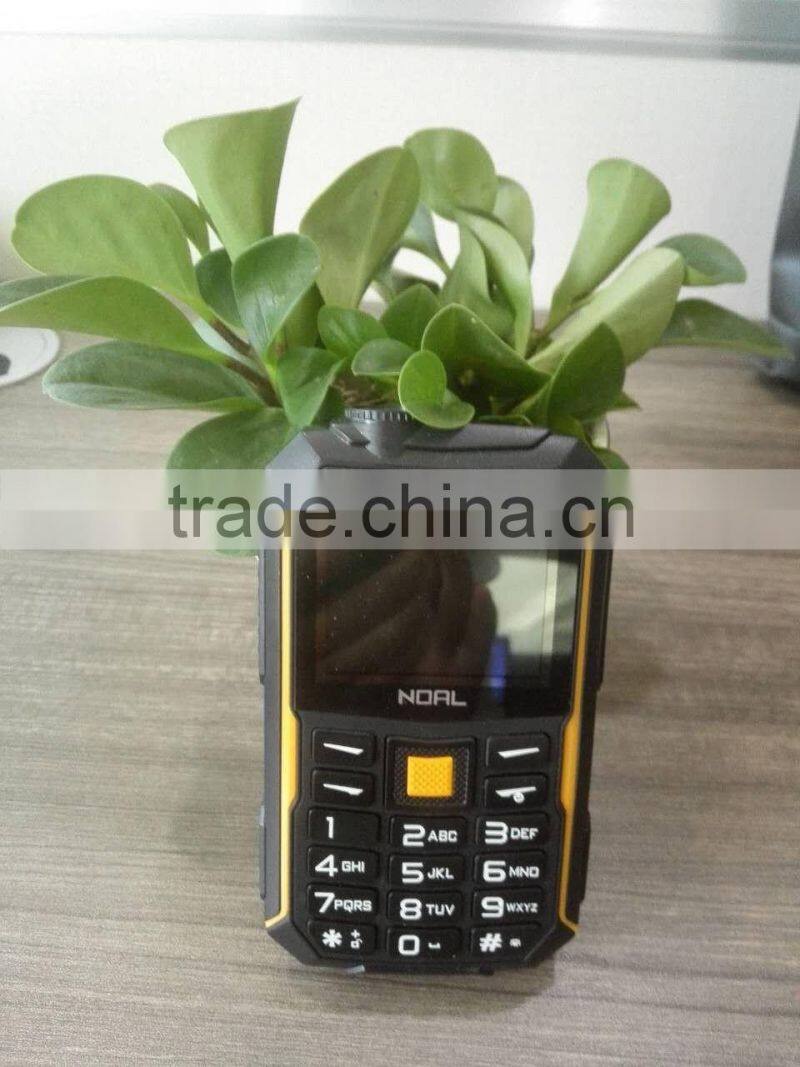 2016 three proof 3G Dual Core mobile phone, water proof shock proof cell phone S16