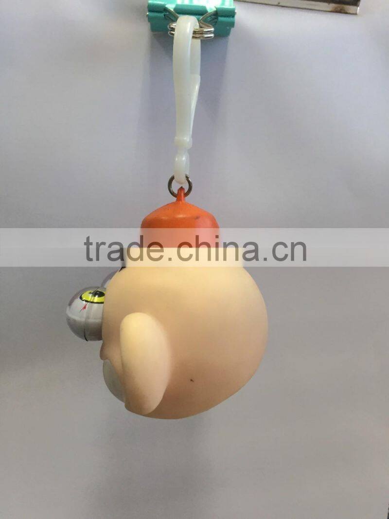 Big Eyes Plastic Key Chain Toys,Soft Splat Toys for Young People