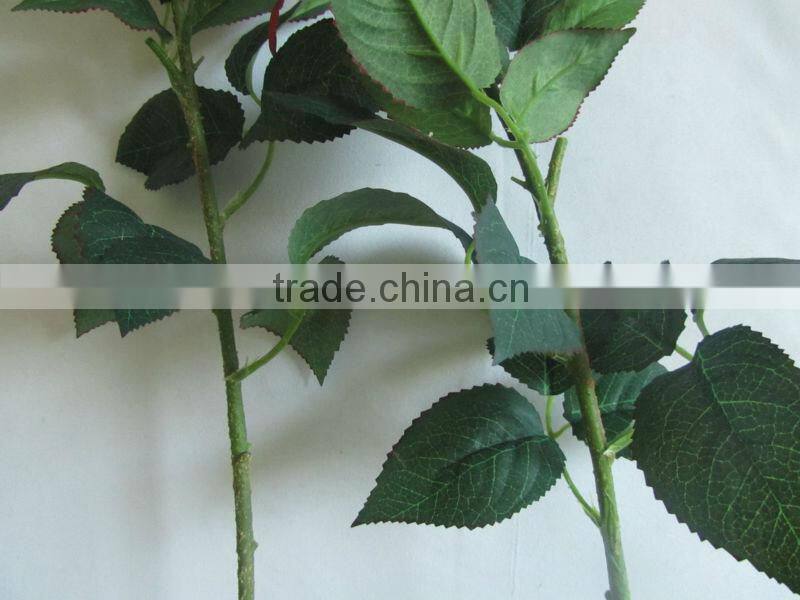 artificial big rose single stem YL663