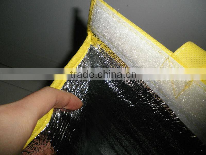 Aluminum foil cooler bag bag