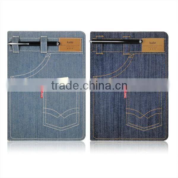 Colored leather case for iPad Air case