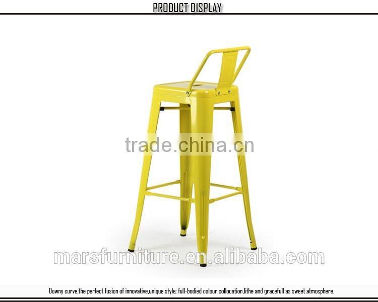 Modern metal chair high bar stools for sale