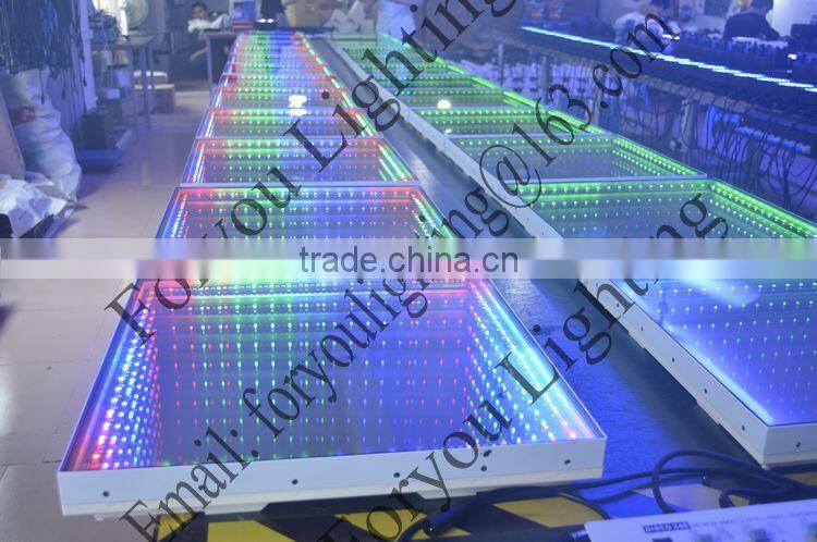 3-Year Warranty Professional DMX/WIFI/Wireless Remote/PC/SD Wedding Disco DJ Waterproof Outdoor 3D LED Dance Floor Light