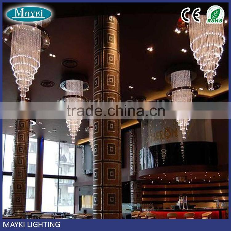 Customized acceptable dia 80cm led fiber optic chandelier
