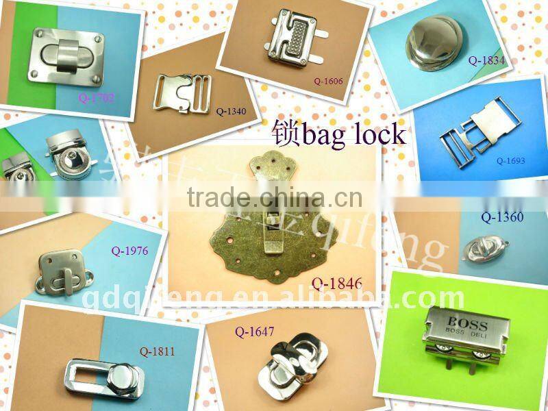 Qifeng decoration bag fittings and accessories hardware lock