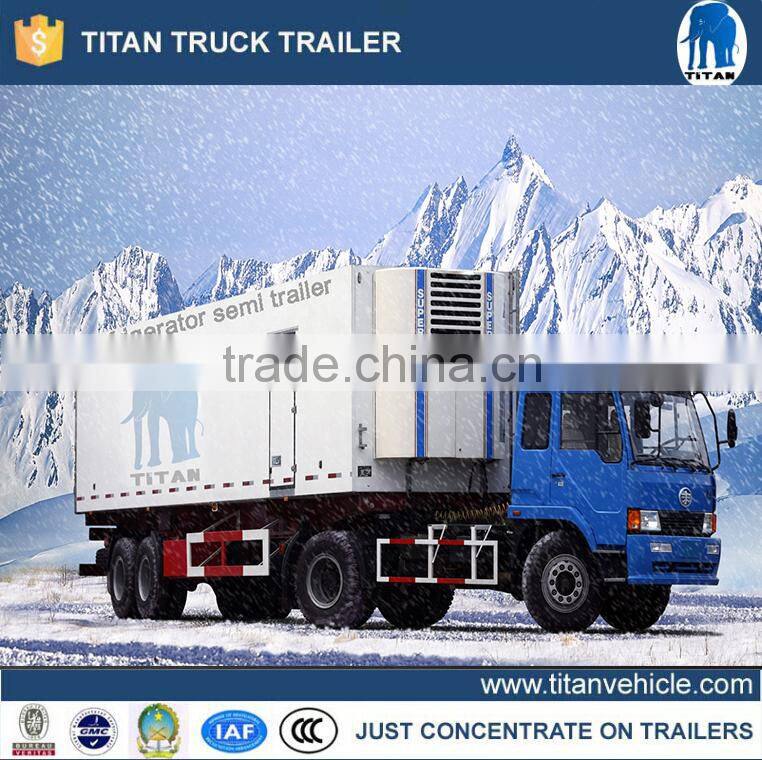 Refrigerated truck , meat transport refrigerated truck body