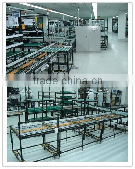 JY-2049|Placon slippery track|Sliding roller conveyor| Aluminum roller track