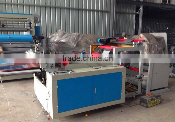 Computerized 2 rolls loading paper roll to sheets cutting machine