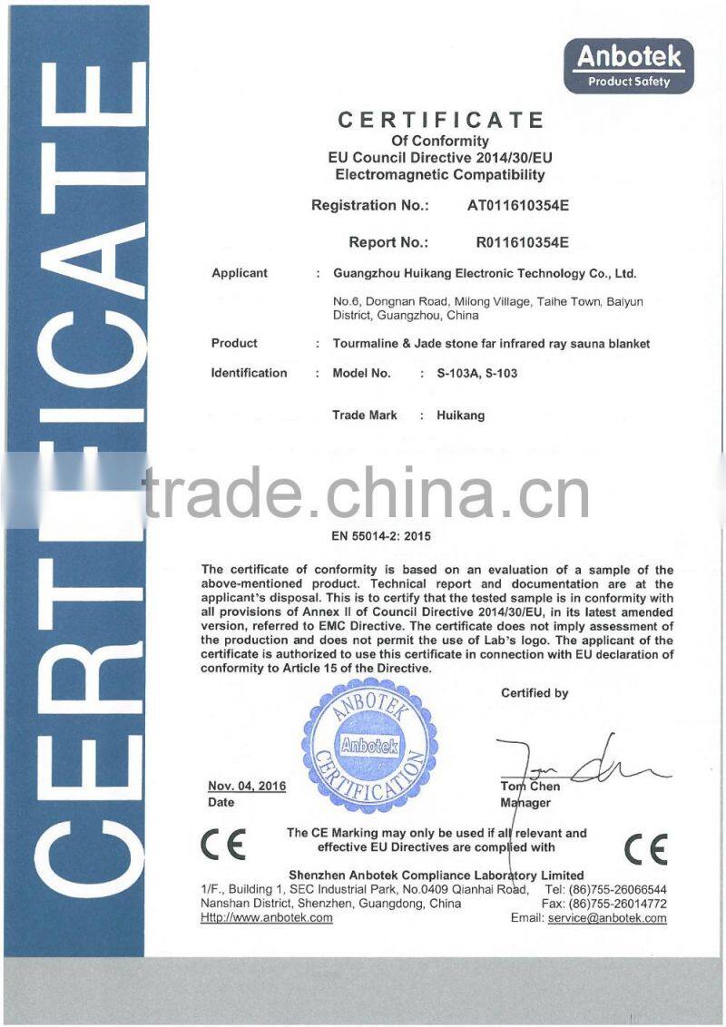 Popular 3 heating zones sleeping bag for slimming and body shaping