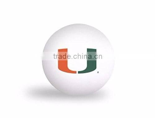 custom OEM colorful Beer ping pong ball with logo