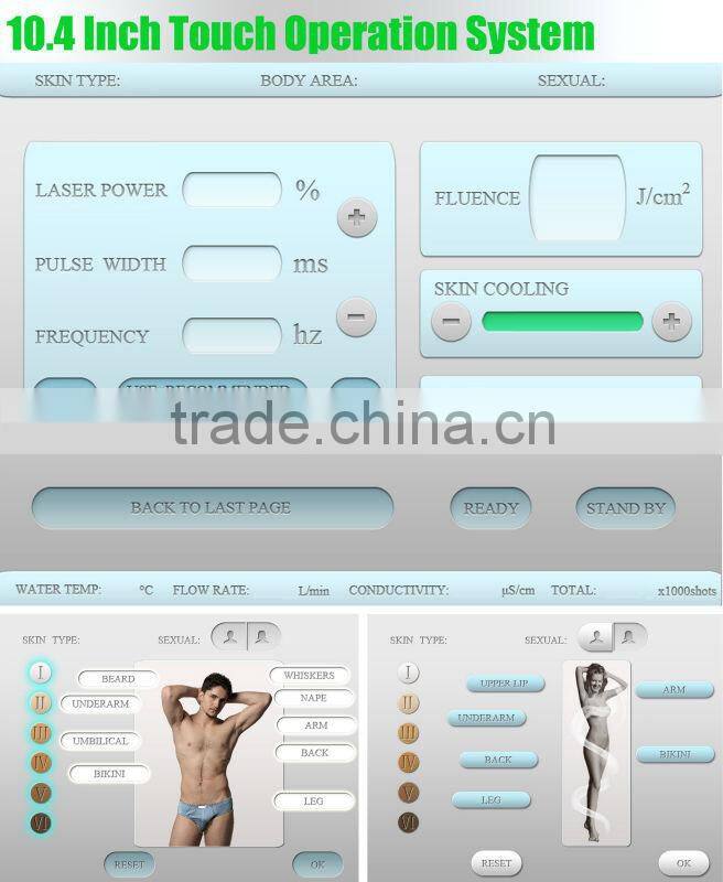 Ostar Beauty Equipment 808nm laser hair removal for face and body DH 03N