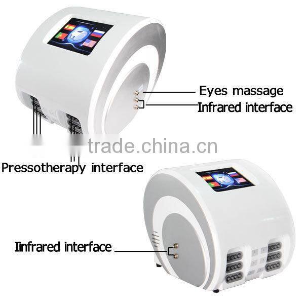 professional pressotherapy lymph drainage massage machine