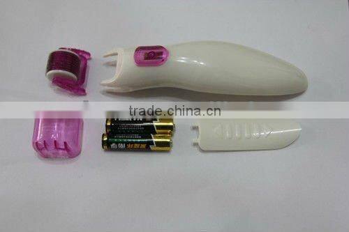 Hot salable skin vibrating derma roller for import