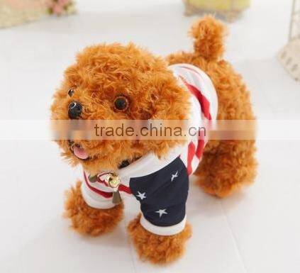 2016 new style hot sale brown stuffed plush dog toys