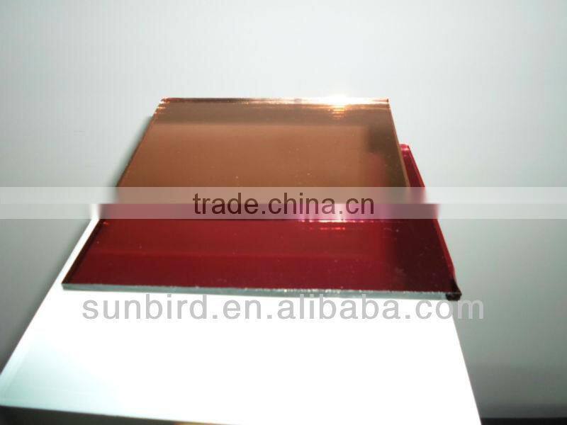 vacuum coated glass/reflective