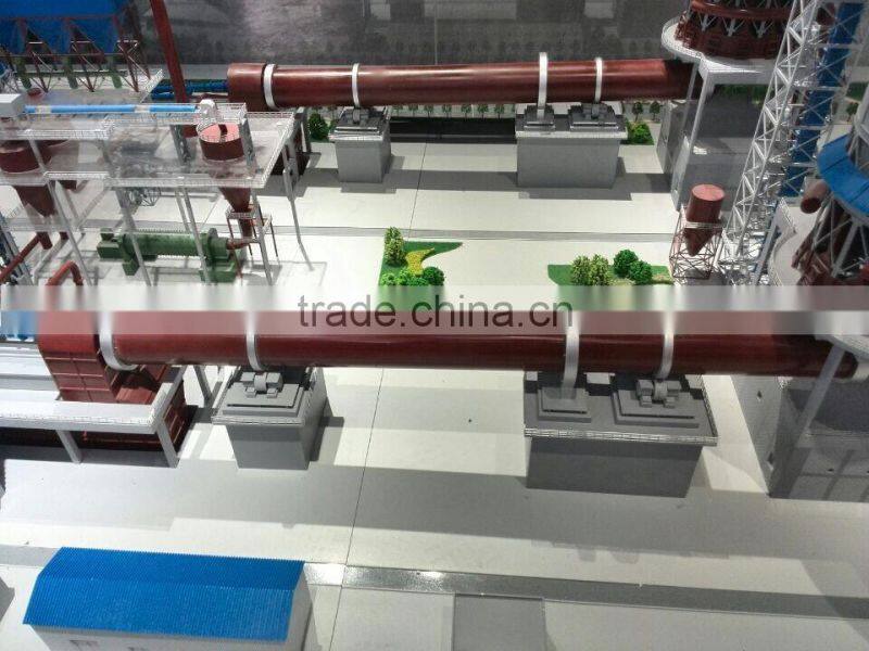 3.5m*52m rotary kiln used in the clinker production line