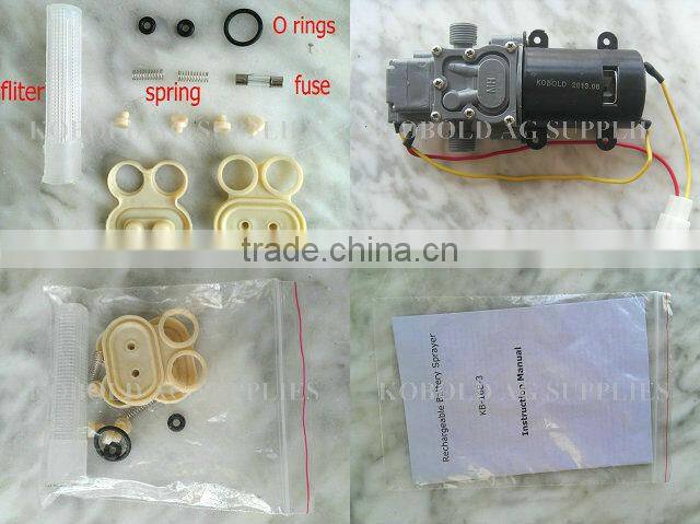 16L rechargeable electric backpack sprayer