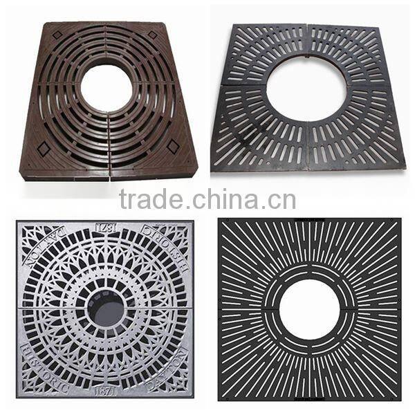 OEM fiberglass tree well grate for sale