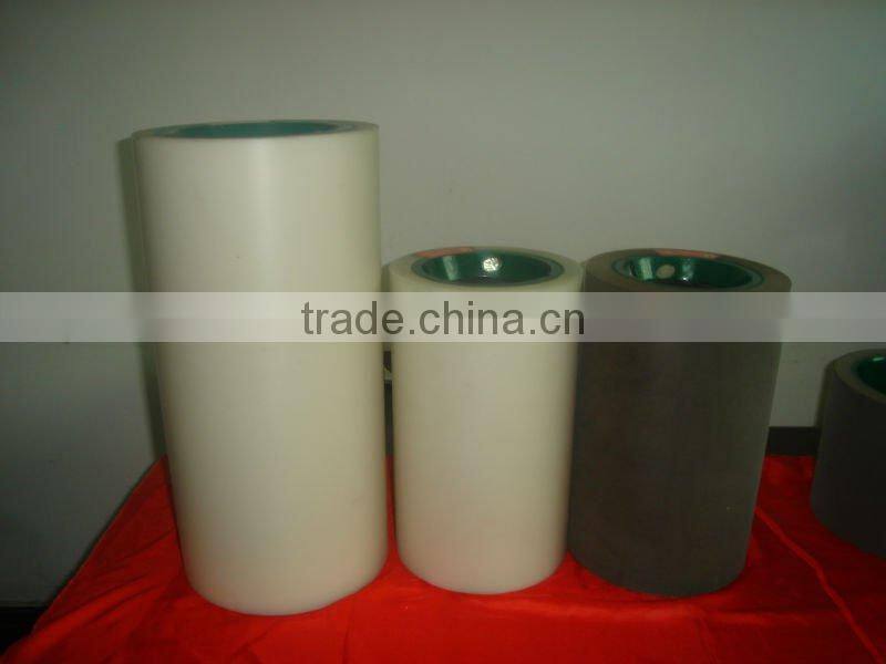 White 4 Inch Aluminium Drum Rice Mill Rubber Roller