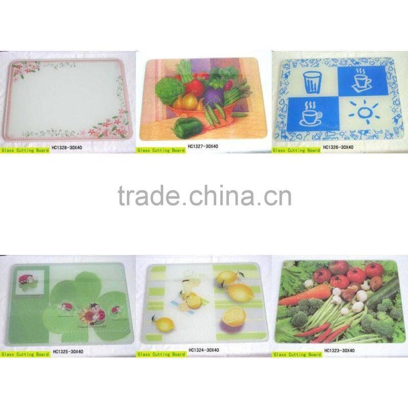 Cheap price cutting board tempered glass with high quality