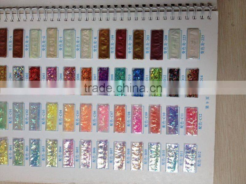 Nail art glitters powder dust for uv gel acrylic powder decoration