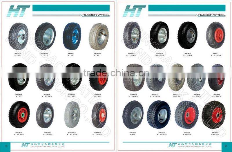 6"X2" Pneumatic wheel for hand truck, tool cart-PR0601A