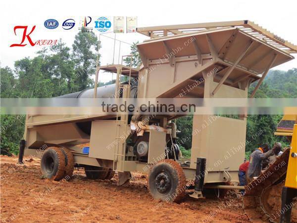 Ghana Big Capacity Gold Screening Plants with patent
