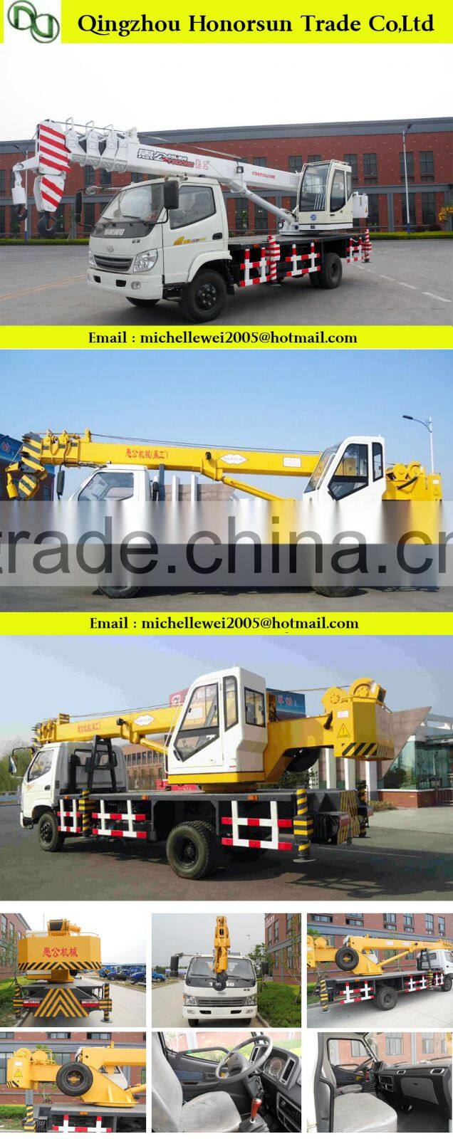 mobile crane HONORSUN/HONORSUN 10t truck crane/ camion grue