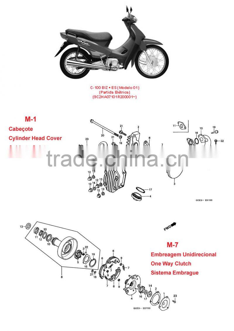 OEM quality bajaj boxer ct100 bajaj chetak india bajaj pulsar spare parts