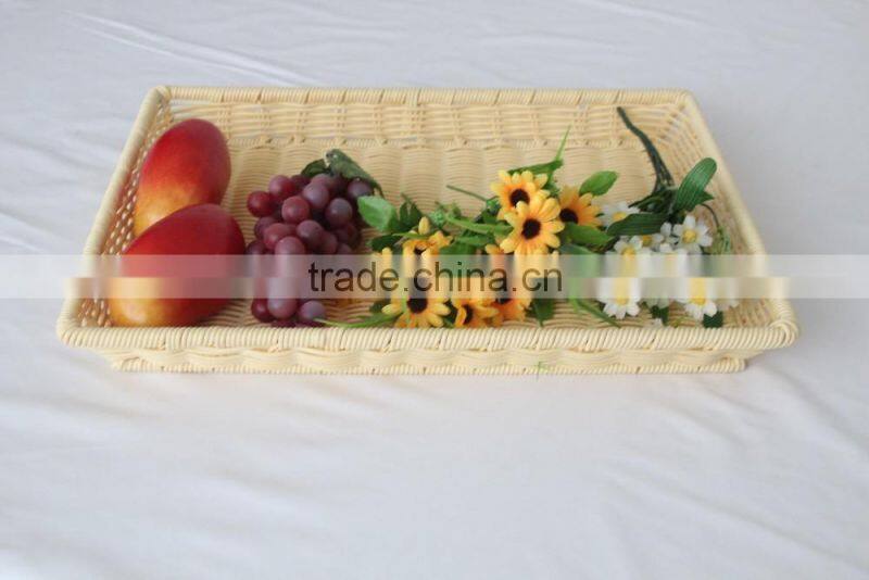 New style high quality Plastic PP fruit vegetable basket cheap price