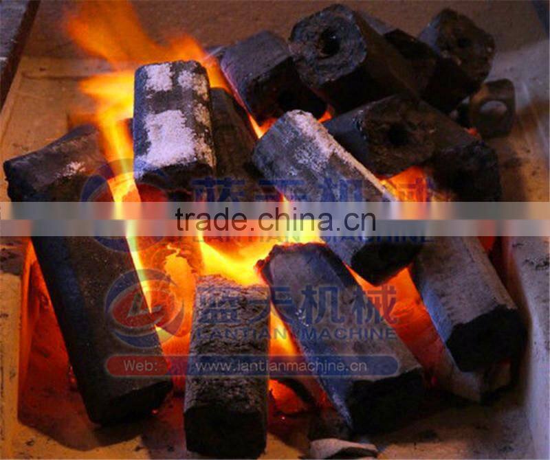 Not contain any chemical additives make sawdust briquettes machine/rice husk charcoal briquette making machine
