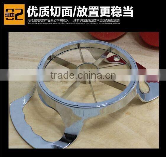 New style 8 Pieces Divided Stainless Steel Apple Slicer