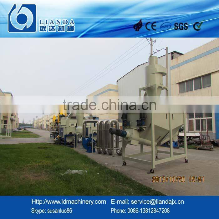 waste pe film recycling machine