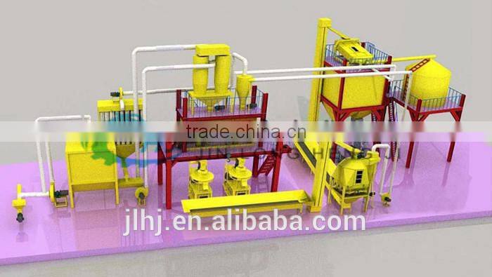 Straw Briquette Machine Line and Biomass Briquette Machine Line