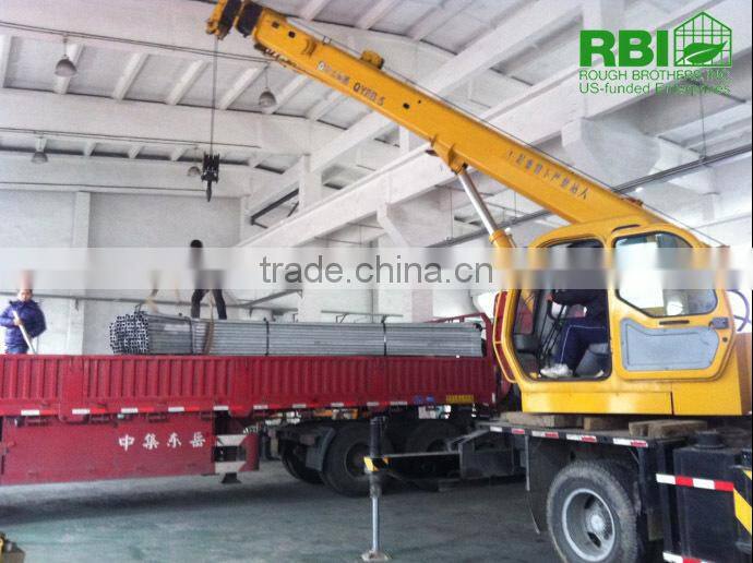 High Tunnel single or multi span galvanized steel plastic film cover low cost plant house or greenhouse for agricultural farm