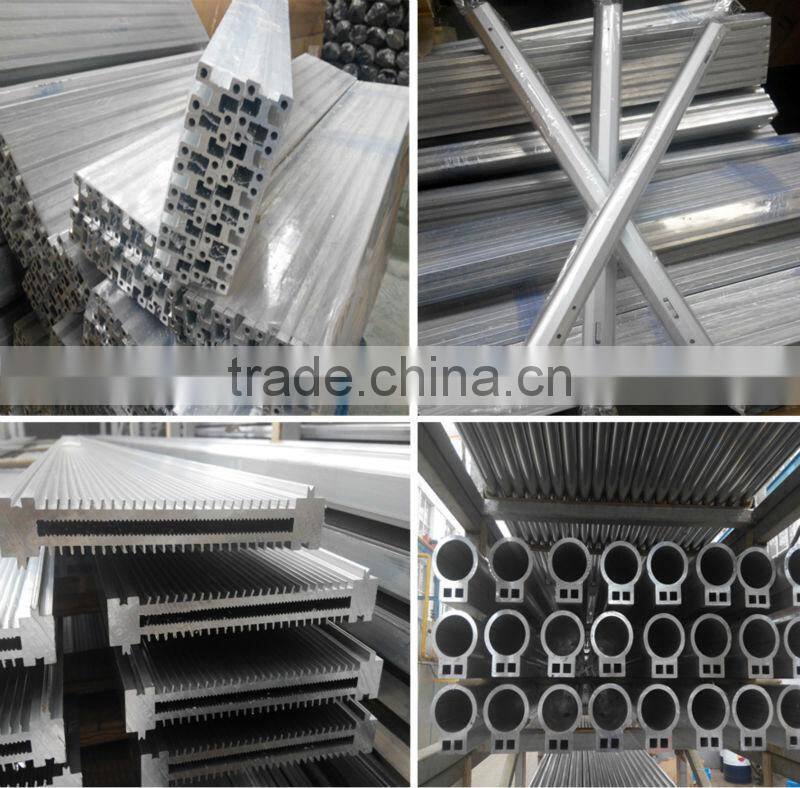 Aluminum products Alu 6063-T5 special shapes/sections available