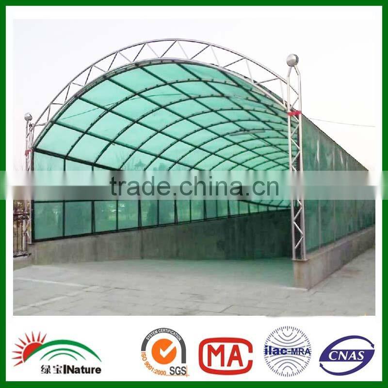 100% bayer virgin materials,with anti-UV coating Polycarbonate four wall sheet