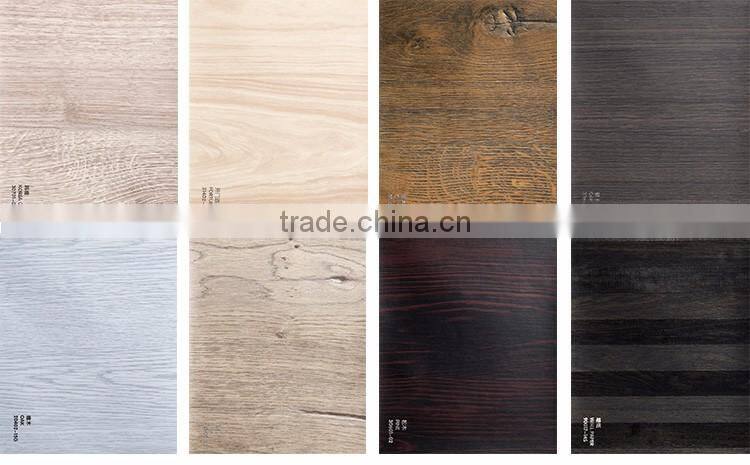 PVC wood grain paper laminate decorative film used for furniture