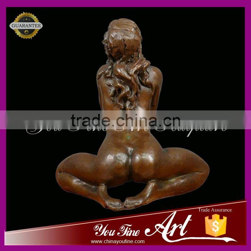 customize female erotic art bronze sculpture