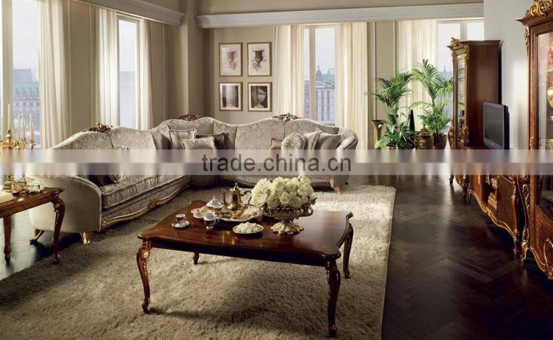 Italian Designed Promotional Upholstery Living Room Sofa/1+2+3 Living Room Sofa Set/European Living Room Furniture(MOQ=1 SET)