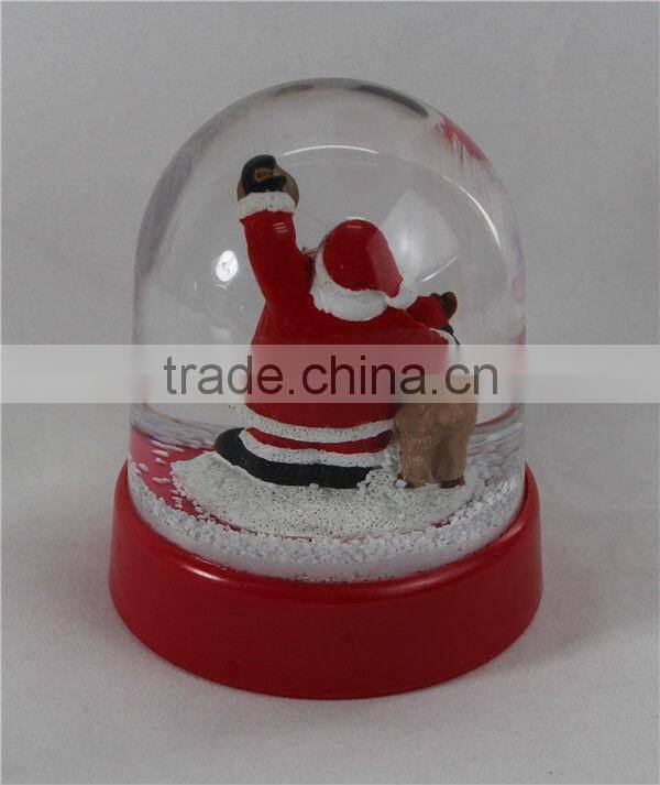 PS christmas custom made snow globe